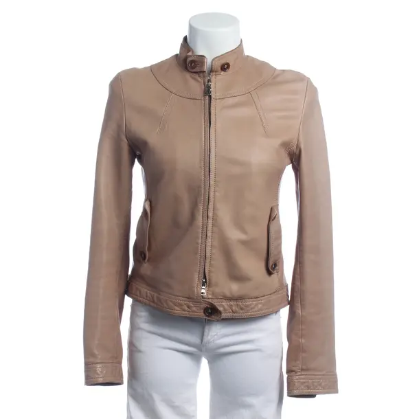 Lederjacke in Braun, Leder, Bogner
