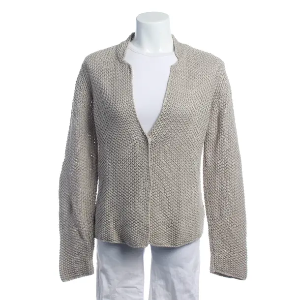 Strickjacke in Grau, Baumwolle, Fabiana Filippi