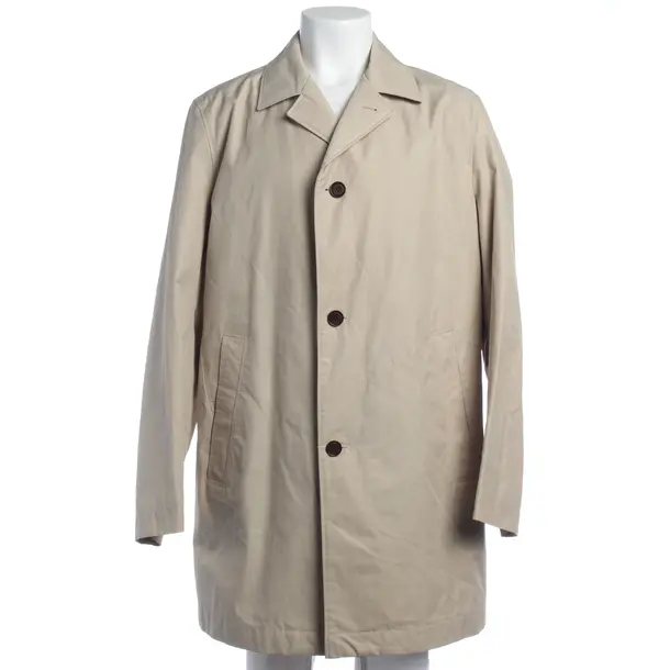 Overcoat in White, Cotton, Hugo Boss Black Label