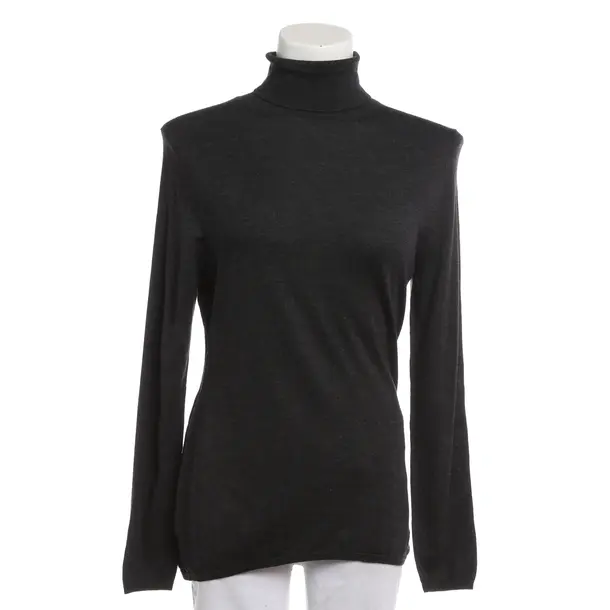 Wollpullover, in Dunkelgrau, Wolle, Allude