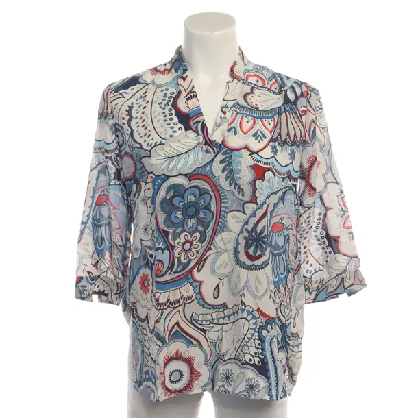 Bluse in Mehrfarbig, Seide, Caliban