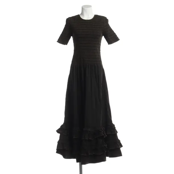 Kleid in Schwarz, Baumwolle, Ganni