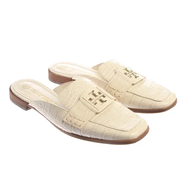 Mules in Weiß, , Tory Burch