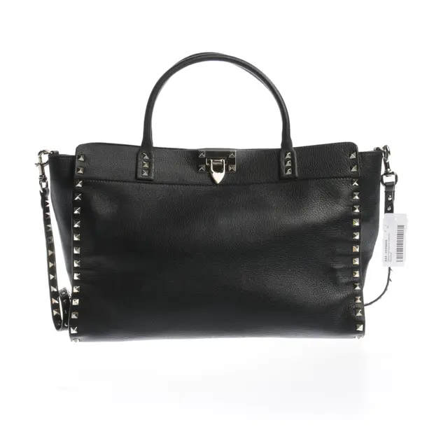 Handtasche in Schwarz, Leder, Valentino