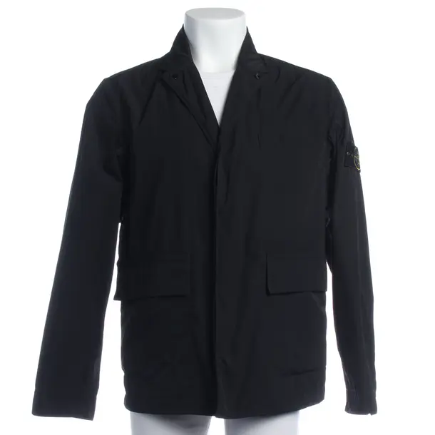Mid-Season Jacket in Black, Polyester, Stone Island