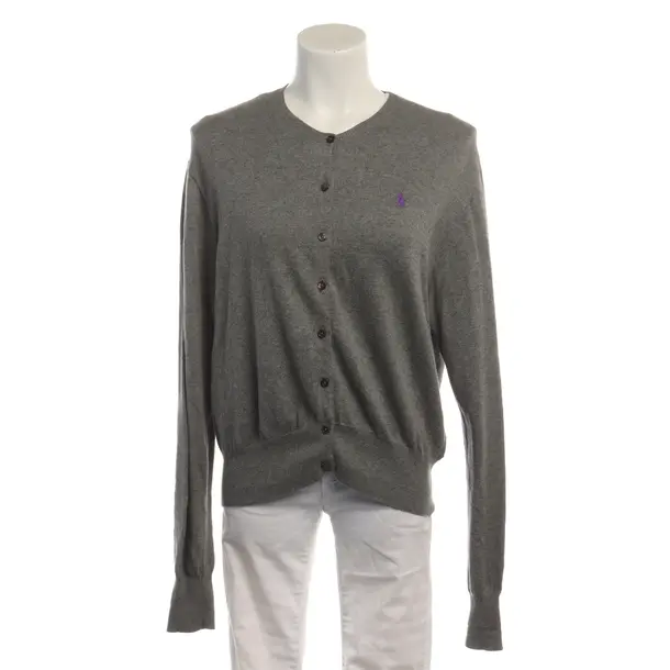 Strickjacke in Grau, Baumwolle, Polo Ralph Lauren