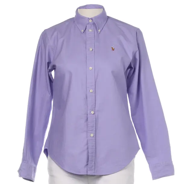 Bluse in Lila, Baumwolle, Polo Ralph Lauren