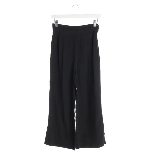 Hose in Schwarz, Seide, Prada
