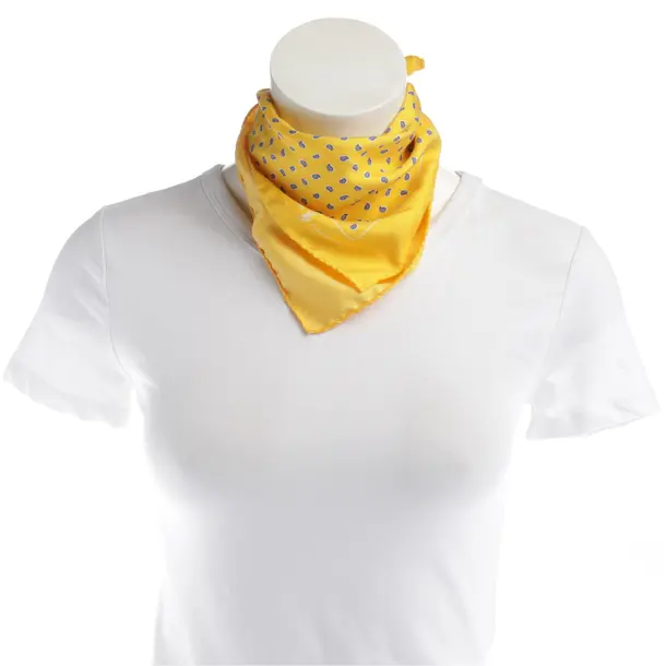 Shawl in Yellow, Silk, Polo Ralph Lauren