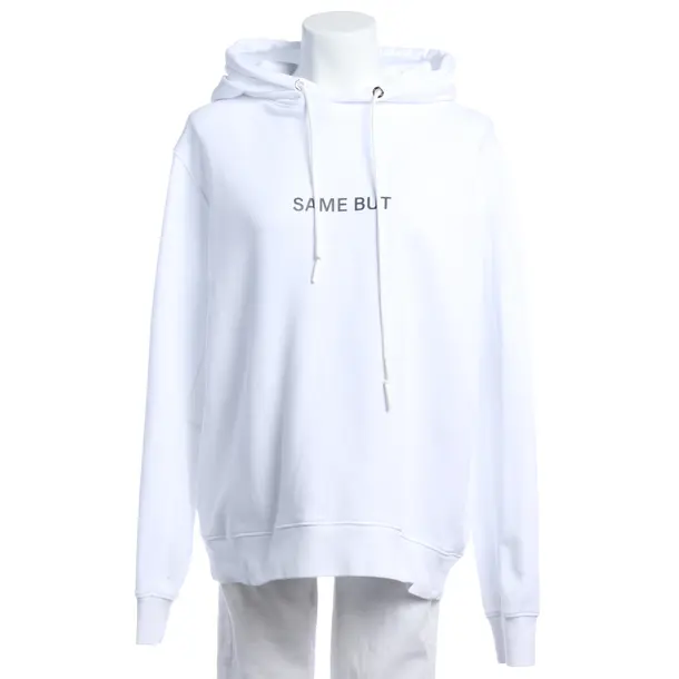 Hoodie in White, Cotton, Moncler