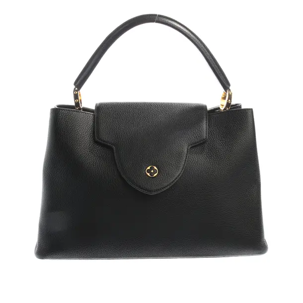 Handbag in Black, Leather, Louis Vuitton