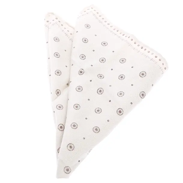 Shawl in White, Silk, Brunello Cucinelli