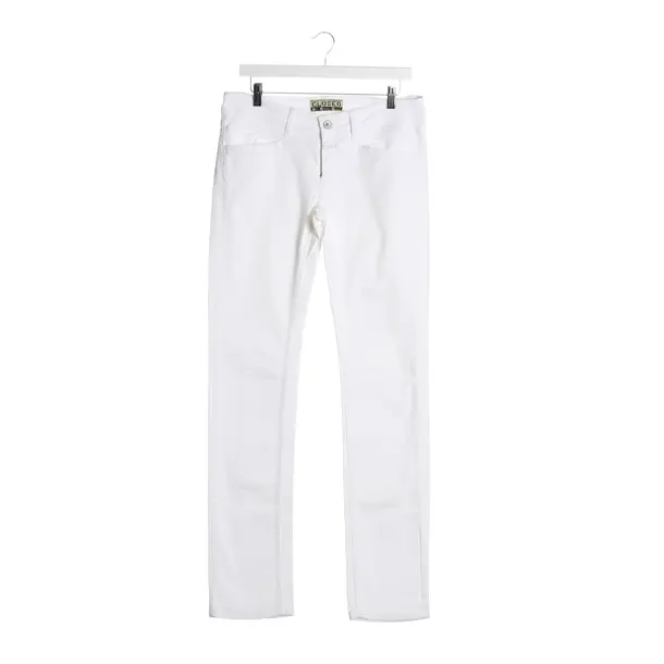 Jeans Slim Fit in Weiß, Baumwolle, Closed