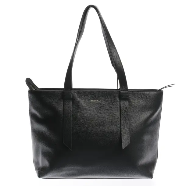 Shopper Bag in Black, Leather, Coccinelle