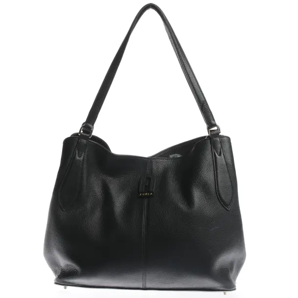 Shoulder Bag in Black, Leather, Furla