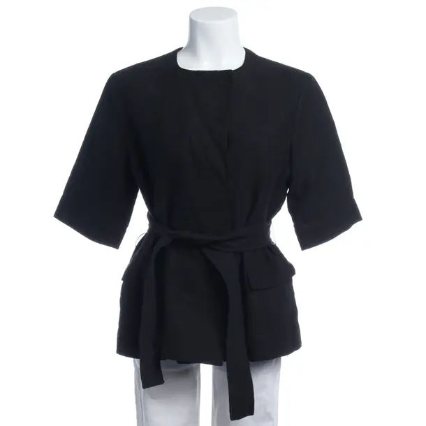Sommerjacke in Schwarz, Leinen, Strenesse