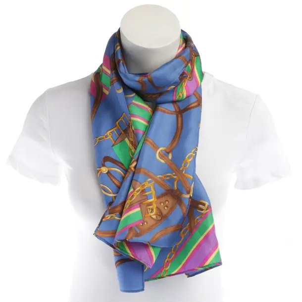 Shawl in Multicolored, Silk, Polo Ralph Lauren