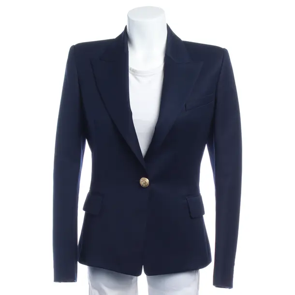 Blazer in Blue, Wool, Balmain