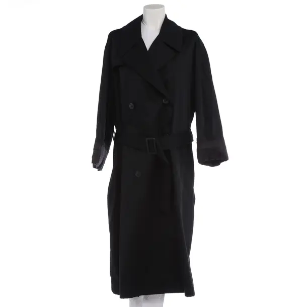 Mid-Season Coat in Black, Cotton, Maison Martin Margiela