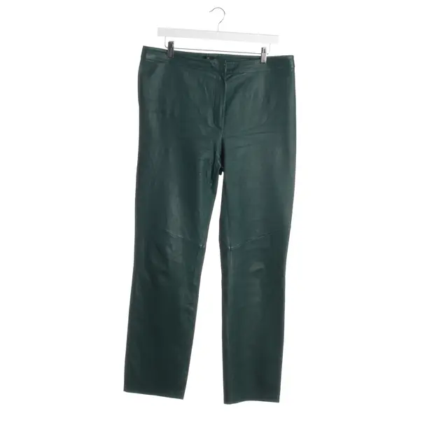 Pants in Green, Leather, Escada
