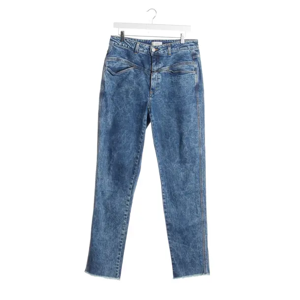 Jeans Straight Fit in Blau, Baumwolle, Closed