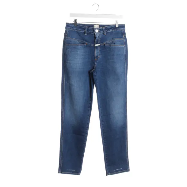 Jeans Straight Fit in Blau, Baumwolle, Closed