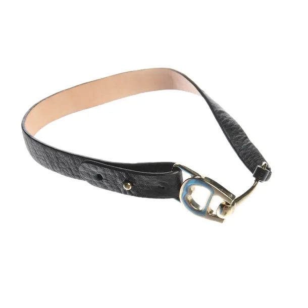 Armband in Schwarz, Leder, Aigner