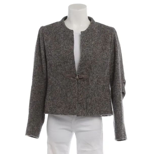 Strickjacke in Grau, Wolle, Riani