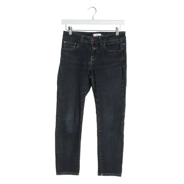 Jeans Straight Fit in Blau, Baumwolle, Closed