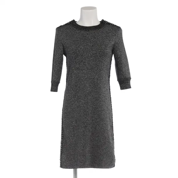 Cocktailkleid in Grau, Wolle, Chanel