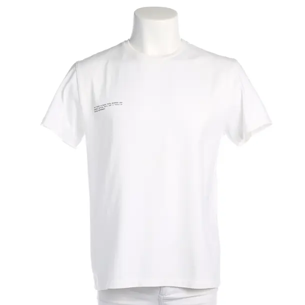 T-Shirt in Weiß, Baumwolle, Pangaia