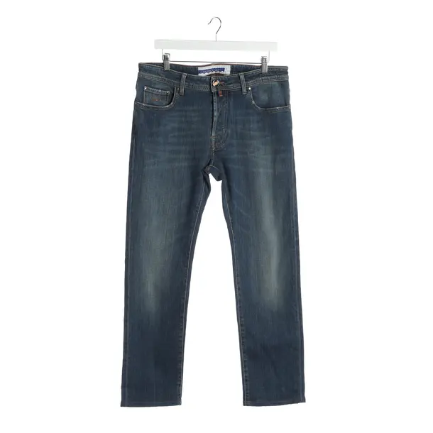 Jeans Straight Fit in Blau, Baumwolle, Jacob Cohen