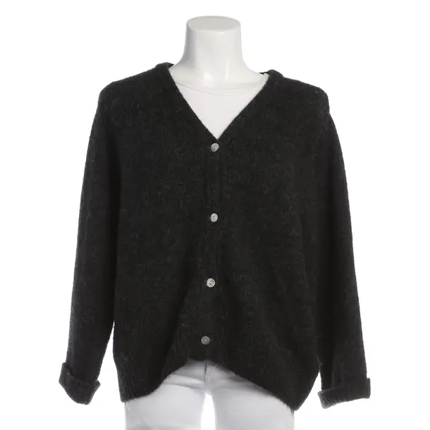 Cardigan in Gray, Acrylic, American Vintage