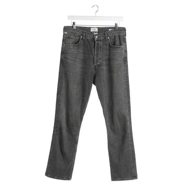Straight Fit Jeans in Gray, Cotton, Citizens of Humanity