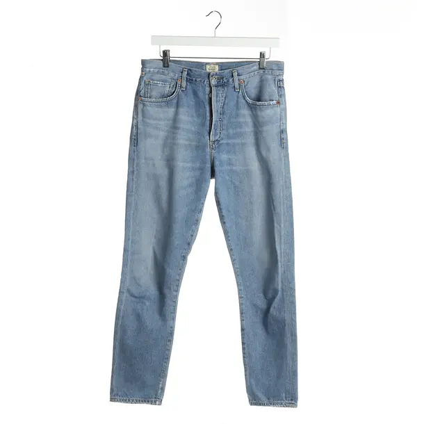 Straight Fit Jeans in Blue, Cotton, Citizens of Humanity