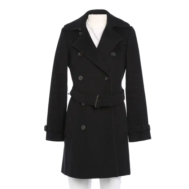 Mid-Season Jacket in Black, Wool, Burberry London