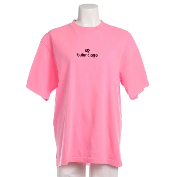Shirt in Neon, Baumwolle, Balenciaga