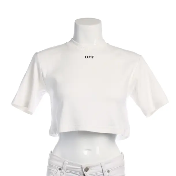 Shirt in White, Cotton, Off-White