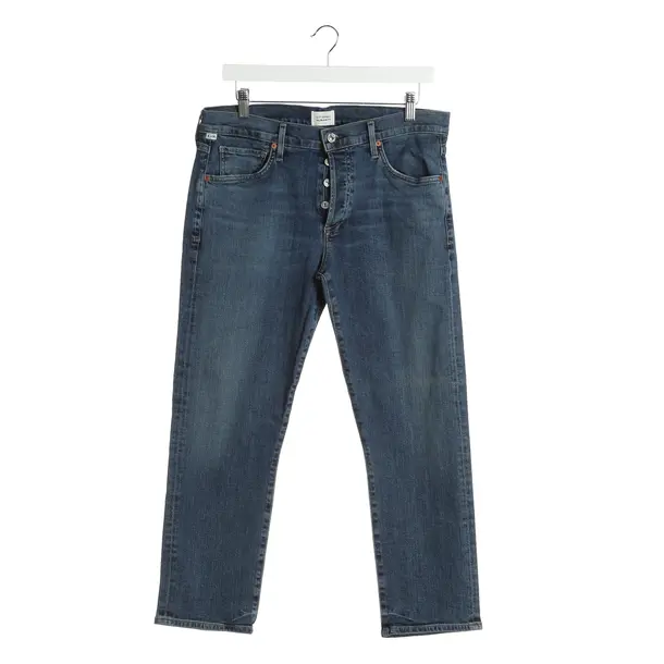 Straight Fit Jeans in Blue, Cotton, Citizens of Humanity