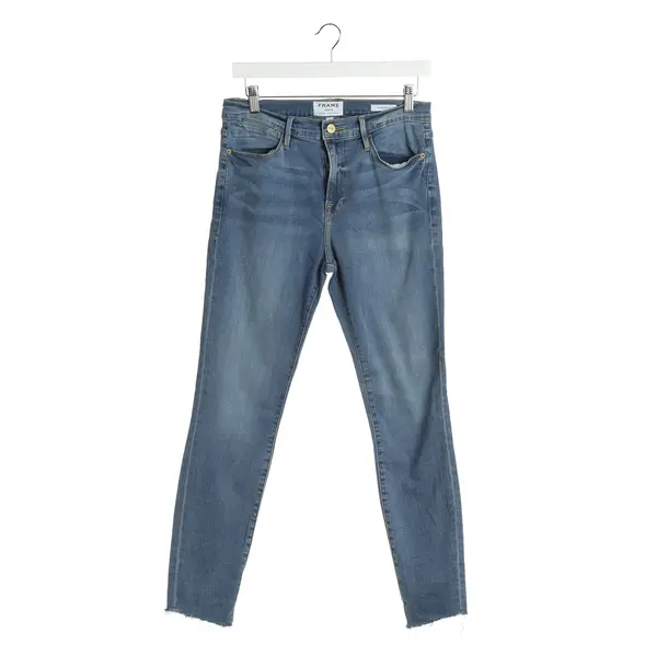 Slim Fit Jeans in Blue, Cotton, Frame