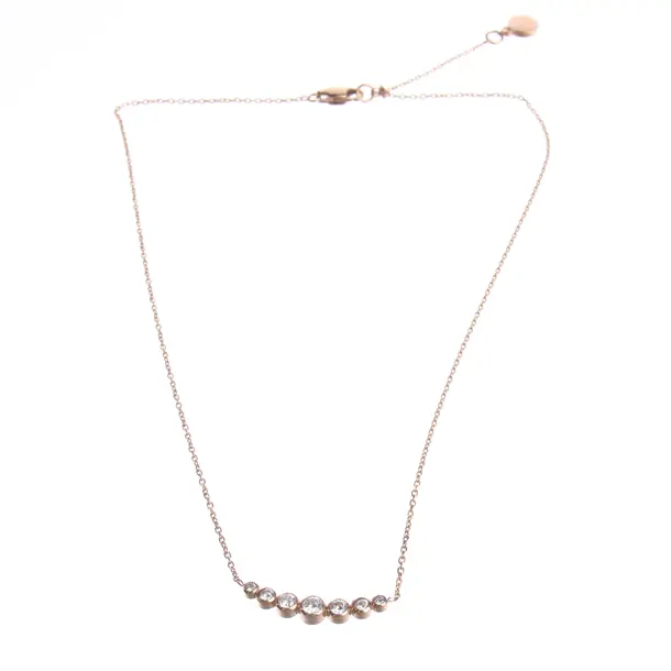 Halskette in Metallic, Metall (metallisch, metallisiert), Michael Kors
