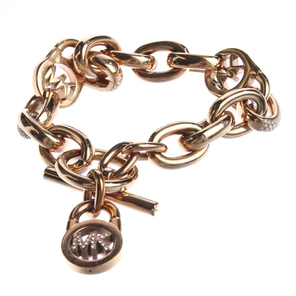 Armband in Metallic, Metall (metallisch, metallisiert), Michael Kors