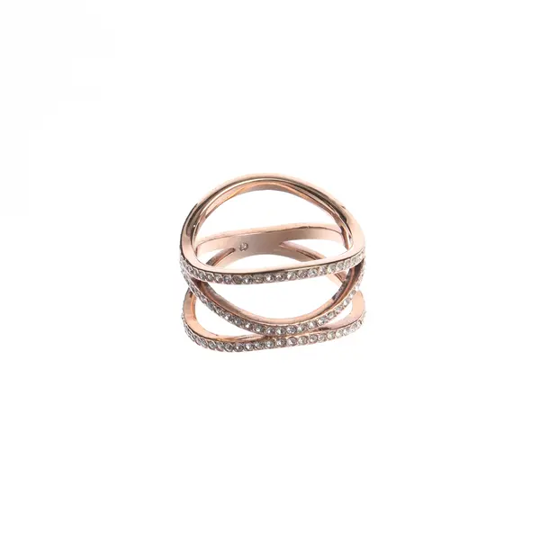 Ring in Metallic, Metall (metallisch, metallisiert), Michael Kors
