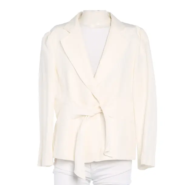 Blazer in White, Cotton, Armani Collezioni