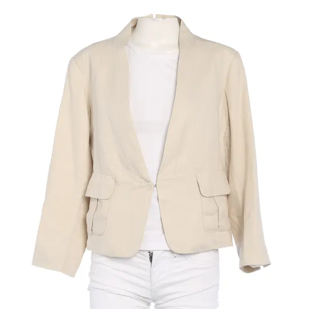 Blazer in White, Linen, Max Mara