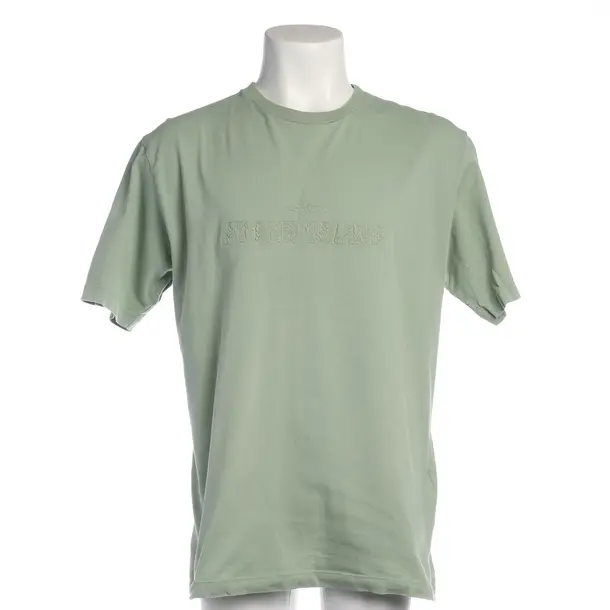 T-Shirt in Grün, Baumwolle, Stone Island