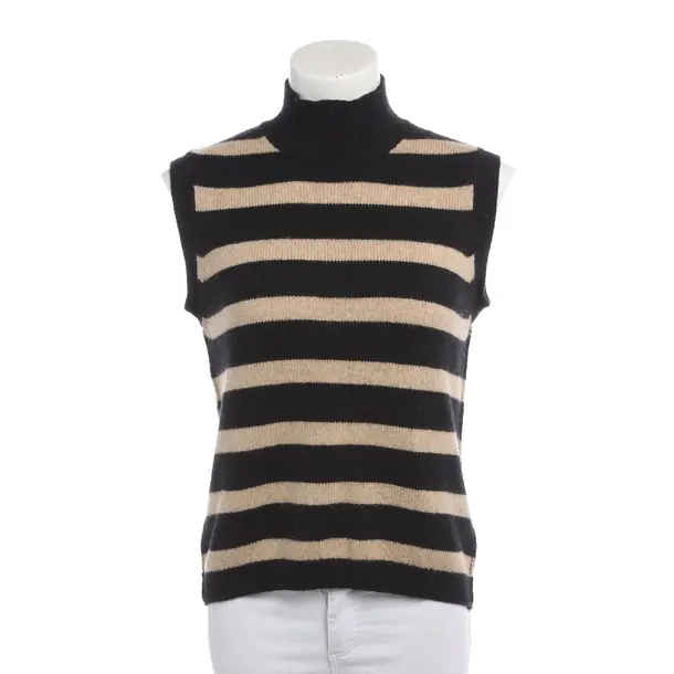 Sweater Vest in Black, Wool, Roberto Collina