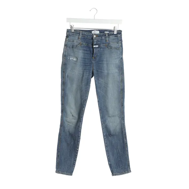 Straight Fit Jeans in Blue, Cotton, Closed