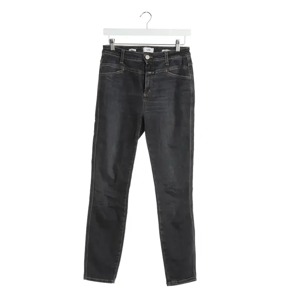 Straight Fit Jeans in Gray, Cotton, Closed