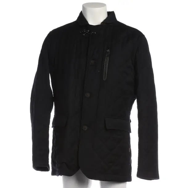 Mid-Season Jacket in Blue, Wool, Windsor